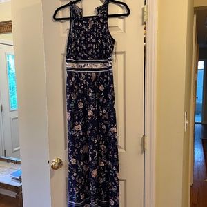 Maggie London Comet Knit Maxi Dress